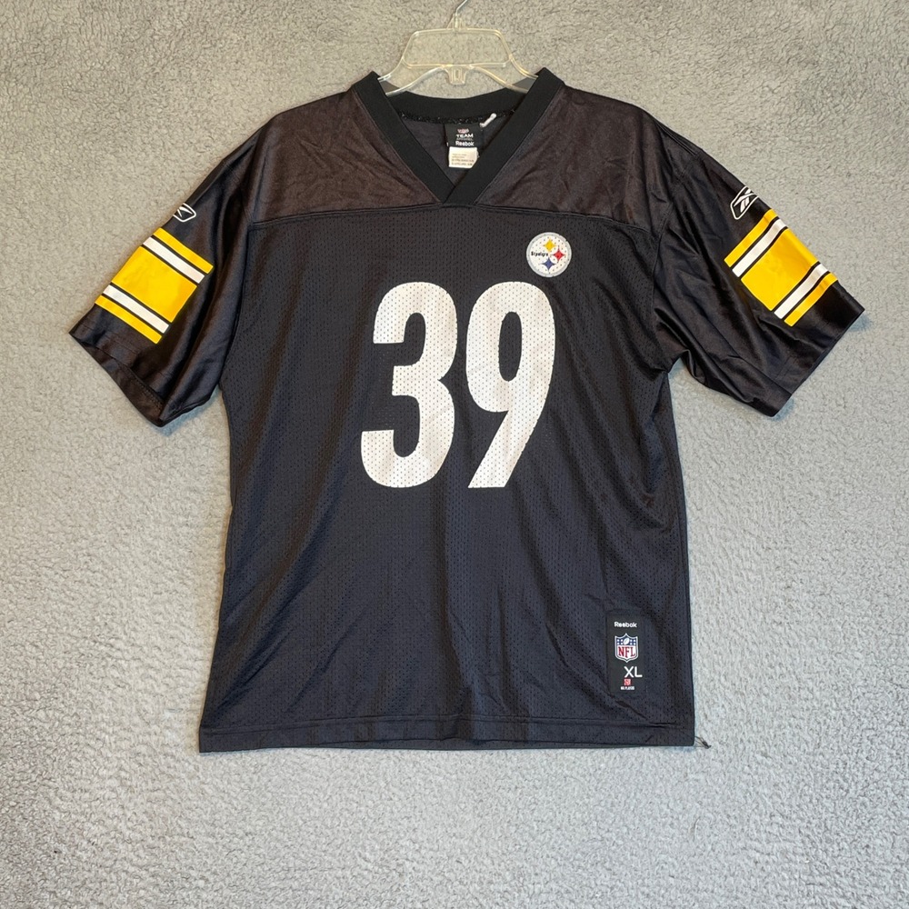 Reebok Pittsburgh Steelers NFL Youth XL Willie Parker #39 Jersey